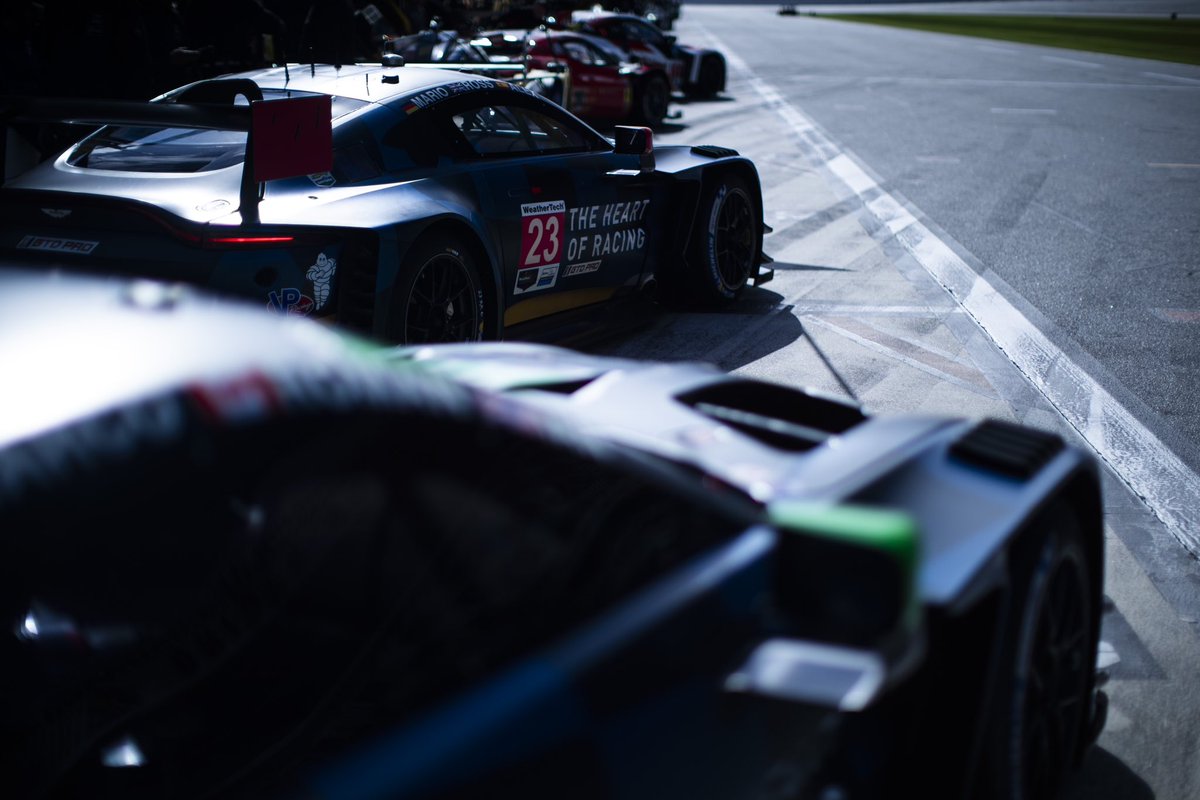 Time to fire them up again… it’s going to be a wild ride. #Sebring12H #AstonMartin #Vantage #IMSA