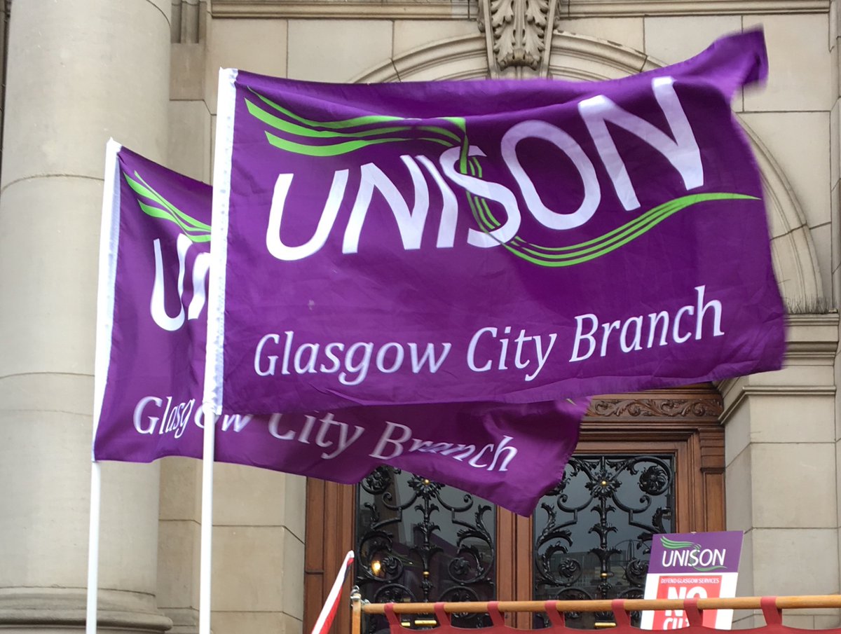 Trade unions will protest on Tuesday 19 March, 12.30pm, HSCP HQ, 18 Albion St against £36M in cuts to Glasgow NHS and Social Care jobs and services. Hundreds of NHS and social care jobs will be deleted, and there will be a significant delay in recruitment for other posts.