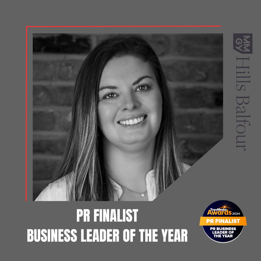 Hills Balfour (@hillsbalfour) on Twitter photo Thank you <a href="/TravMedia_UK/">TravMedia UK</a> for naming MMGY Hills Balfour finalists in 2 categories in the #TravMediaAwards 2024. Excited to be recognised for PR Agency of The Year &congrats to our very own Natalia Dowling-Kennedy who was crowned finalist in the Business Leader of the Year category! Thank you <a href="/TravMedia_UK/">TravMedia UK</a> for naming MMGY Hills Balfour finalists in 2 categories in the #TravMediaAwards 2024. Excited to be recognised for PR Agency of The Year &congrats to our very own Natalia Dowling-Kennedy who was crowned finalist in the Business Leader of the Year category!