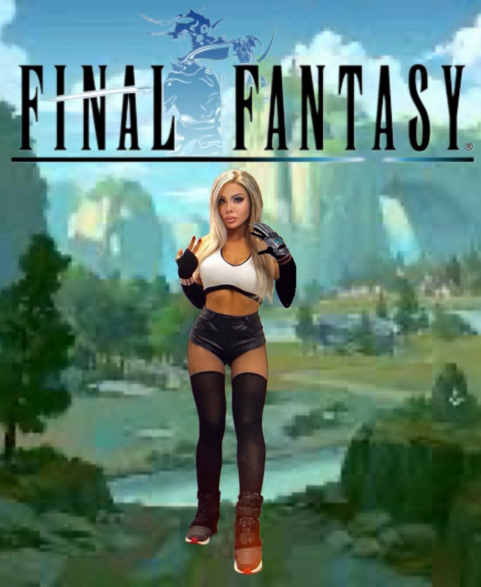 AllFNWrestling's tweet photo. I made this Tifa @RealNMarkova video game tribute hope you like it! https://t.co/brtsmmwH0H