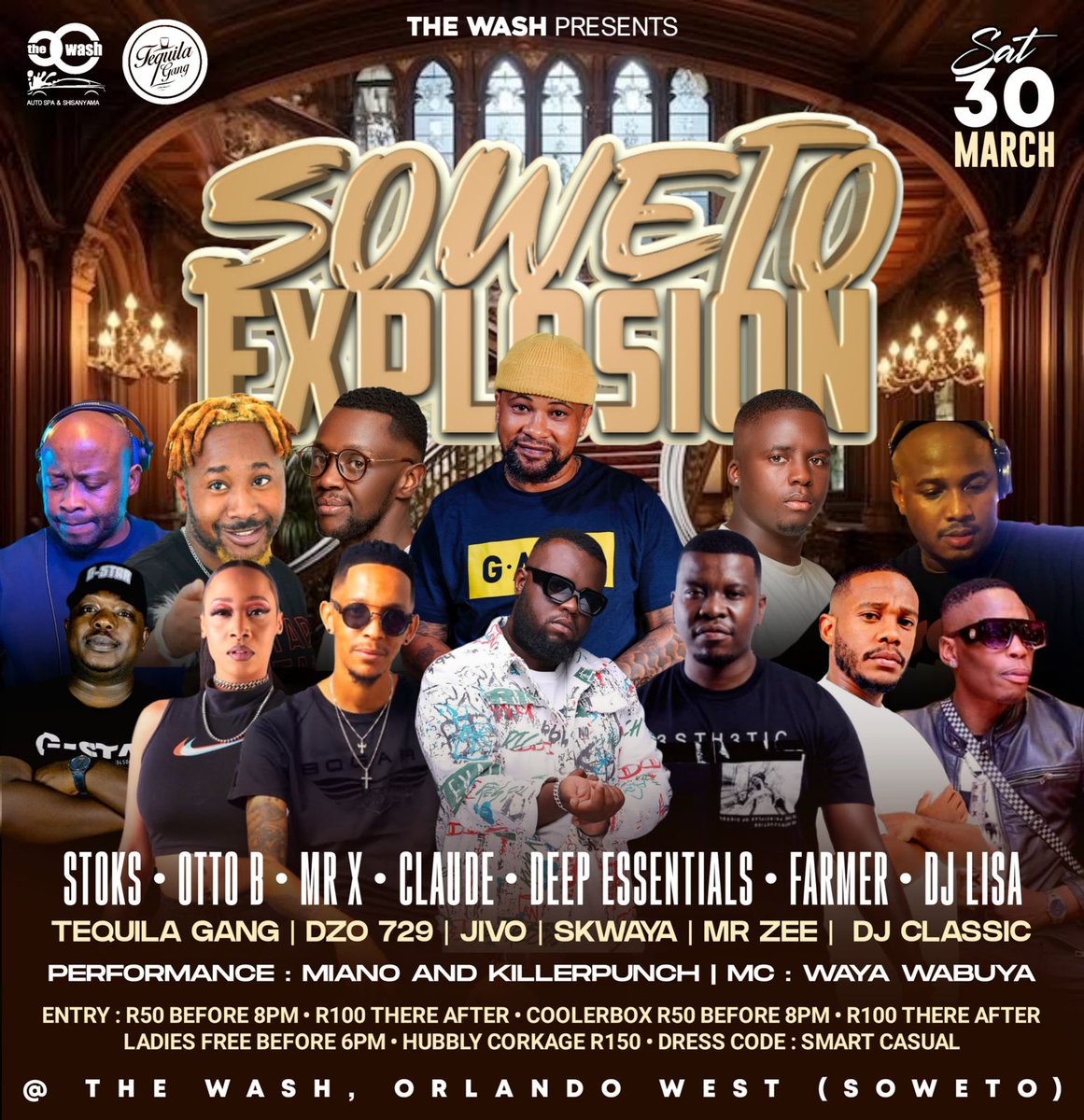 deepessentials1's tweet photo. Gig Guide 30 March 2024
1: @Exte_C 's birthday celebration @bizzas_lifestyle012 Hammanskraal
2: Grown & Sexy hosted by @mas.productions @theclassicindia
Hookah Lounge, Boksburg
3: Soweto Explosion @thewash_7901 Orlando West, Soweto.
#PreciousLoveAlbum #WeAreEssentials https://t.co/nPaciSPiIE