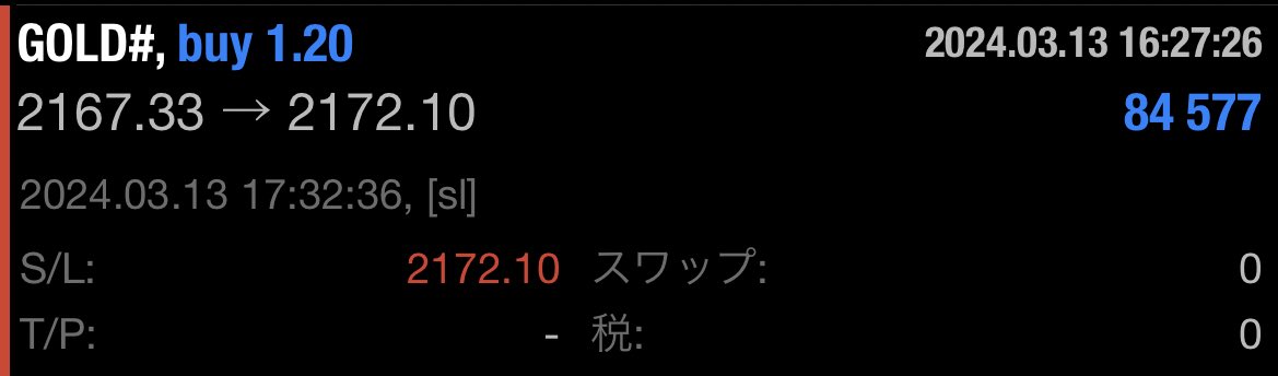 18gotrade's tweet photo. 🤖私、FXで10万を100倍にします⑨🤖

利確、今度は伸びた。
タイムラグあってごめんです。

100倍チャレンジ進捗
9戦8勝1敗
100,000円→204,717円

#FX #投資家さんとつながりたい #GOLD #ドル円 #ビットコイン #BTC              #18号ちゃんトレード https://t.co/dxUsms0BtH