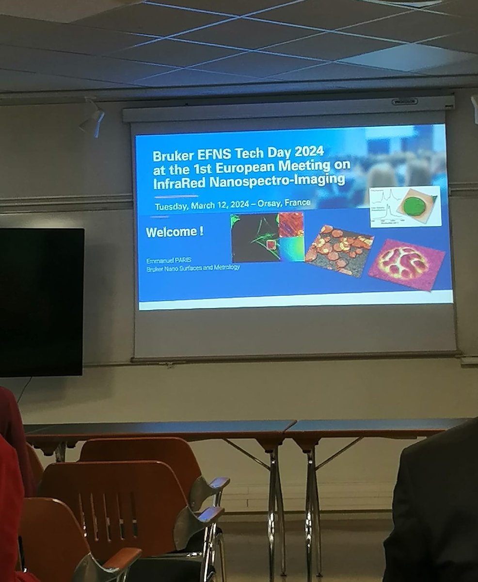 The EFNS Tech Day was held in @LCPlab yesterday, Tuesday, 12th March 2024 by Bruker Nano Surfaces with a very good lecture by Prof. Alexandre Dazzi 👏 <a href="/BrukerNano/">Bruker Nano Surfaces & Metrology</a> <a href="/UnivParisSaclay/">Université Paris-Saclay</a> <a href="/CNRSchimie/">CNRS Chimie</a>