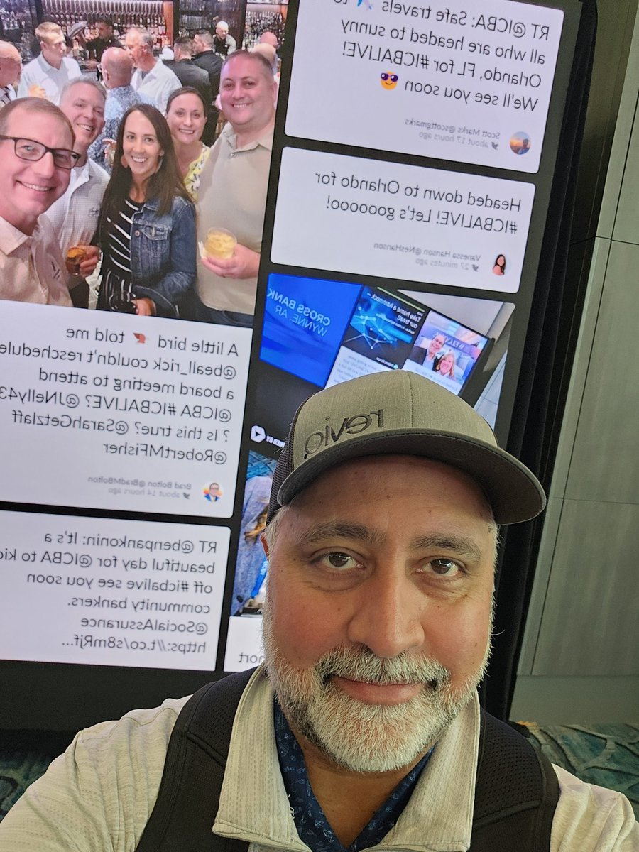 Sanjay Bhaskar (@s_bhaskar1) on Twitter photo Got my very on <a href="/BradMBolton/">Brad Bolton</a> selfie. Excited for #ICBALIVE <a href="/ICBA/">Independent Community Bankers of America</a> Got my very on <a href="/BradMBolton/">Brad Bolton</a> selfie. Excited for #ICBALIVE <a href="/ICBA/">Independent Community Bankers of America</a>