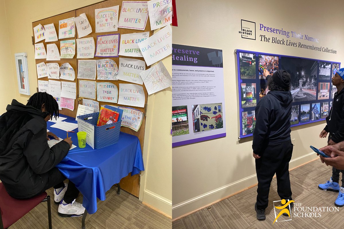 Exploring our greater Washington, DC region consistently offers enriching and meaningful experiences! Our students had a great time learning about historic and modern-day black history at the Alexandria Black History Museum. Thanks to @Tix4Kids for sponsoring this trip!