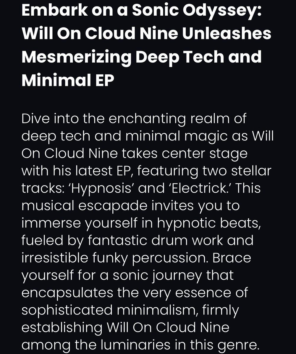 WillOnCloudNine's tweet photo. EP support has been 🔥 thank u 🖤

Read about it here-> https://t.co/nzsWGYONHL https://t.co/NKV5llFoht