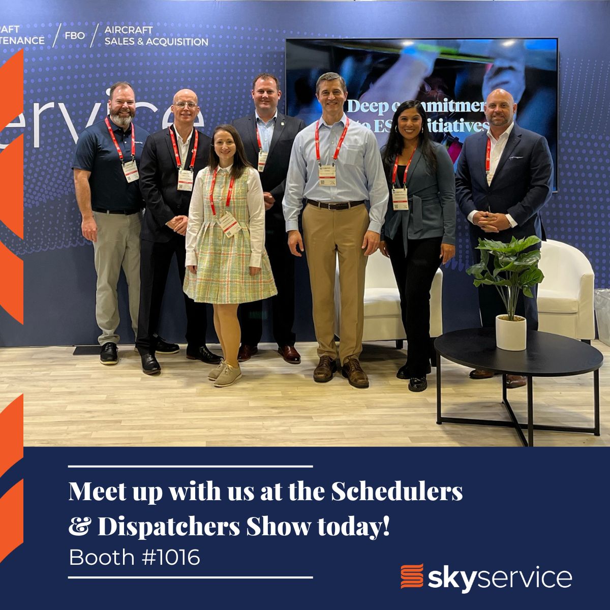 Are you at S&amp;D 2024? If so, swing by the Skyservice booth at #1016 to learn about our diverse charter fleet, North American FBO network and more!

#SDC2024 #bizav #charter #flyprivate #Skyservice #FontainebleauAviation