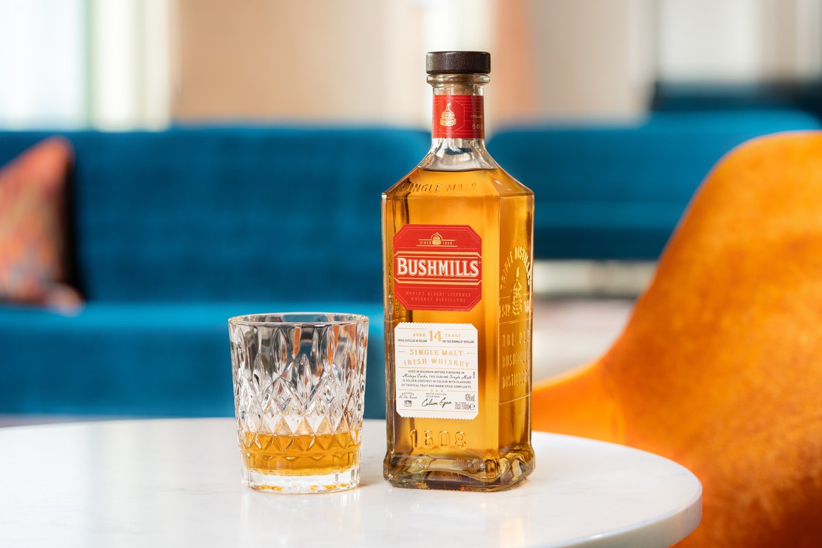 Bushmills 14 Year Old - available on pre-sale NOW 🥃 The latest addition to Bushmills permanent collection is nearly here - be among the first to get your hands on this new release! Pre-order now €70 bit.ly/4cfZgjO