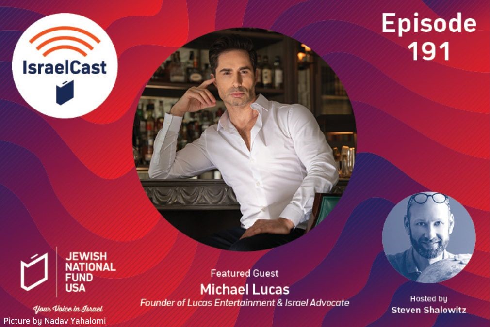 It was truly terrific meeting the legendary Michael Lucas
@MichaelLuc46582 during my last trip to Israel. He is our guest on ep 191 of the IsraelCast podcast.  

If you know Michael, you'll know that he wears many hats -- rising through the adult entertainment industry to become