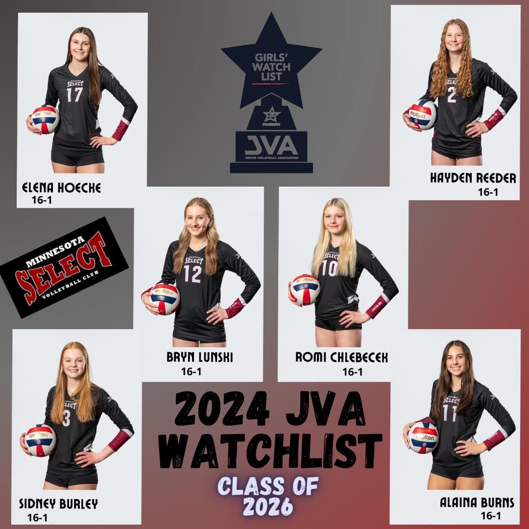 Thank you for the recognition <a href="/jvavolleyball/">JVA</a> - and so proud of my teammates!! <a href="/hayden/">hayden</a> <a href="/romichleb/">Romi Chlebecek</a> <a href="/brynlunski2026/">Bryn Lunski</a> <a href="/_elenahoecke/">Elena Hoecke</a> <a href="/Alaina/">Alaina Percival</a> <a href="/ellerydeboer/">Ellery DeBoer</a> and my highschool teammate <a href="/ella/">Ella</a>