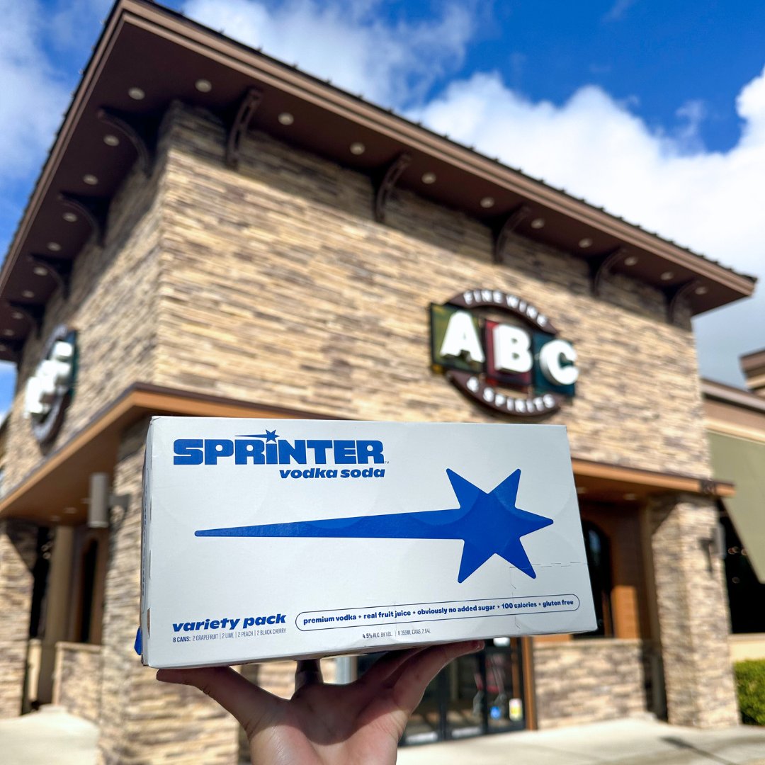 ABC Fine Wine & Spirits (@abcwinespirits) on Twitter photo NEW ARRIVAL: Kylie Jenner's Sprinter 100 Calorie Canned Vodka Soda. Sprint to your local ABC to try it! 🏃💨
<a href="/KylieJenner/">Kylie Jenner</a> | <a href="/drinksprinter/">drinksprinter</a>
#newarrival #vodkasoda #kyliejenner NEW ARRIVAL: Kylie Jenner's Sprinter 100 Calorie Canned Vodka Soda. Sprint to your local ABC to try it! 🏃💨
<a href="/KylieJenner/">Kylie Jenner</a> | <a href="/drinksprinter/">drinksprinter</a>
#newarrival #vodkasoda #kyliejenner