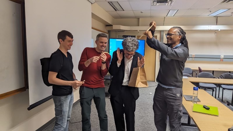 Big big congratulations to Felipe Bañados Schwerter on the successful defense of his dissertation 'A formal framework for understanding run-time checking errors in gradually-typed languages'!! I'm super proud of this guy!!! Go congratulate him as fbanados at types dot pl