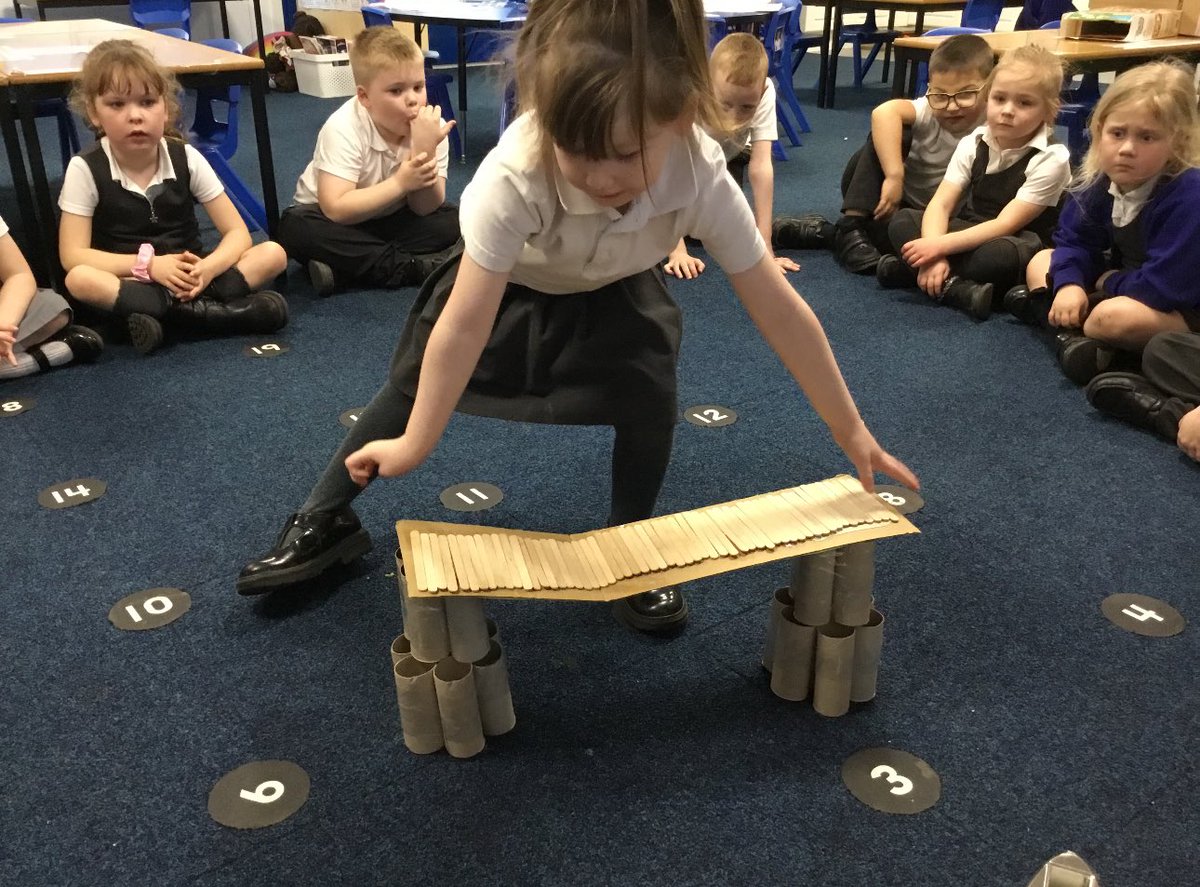 DeltaWillowsAc's tweet photo. Year 1 had the best time creating a bridge for our Delta wide science week challenge! They worked so well as a team - listening to each others ideas and persevering! Over 2 hours later and the bridge is still holding 1kg of rice!! #DeltaScienceWeek24 #BSW24 https://t.co/UGMYZhMXjh
