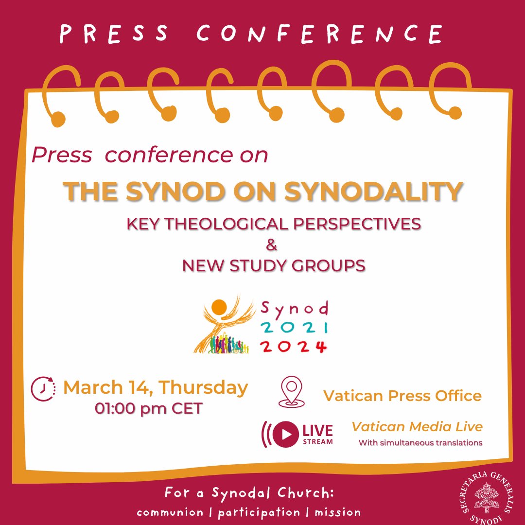 Synod.va tweet media