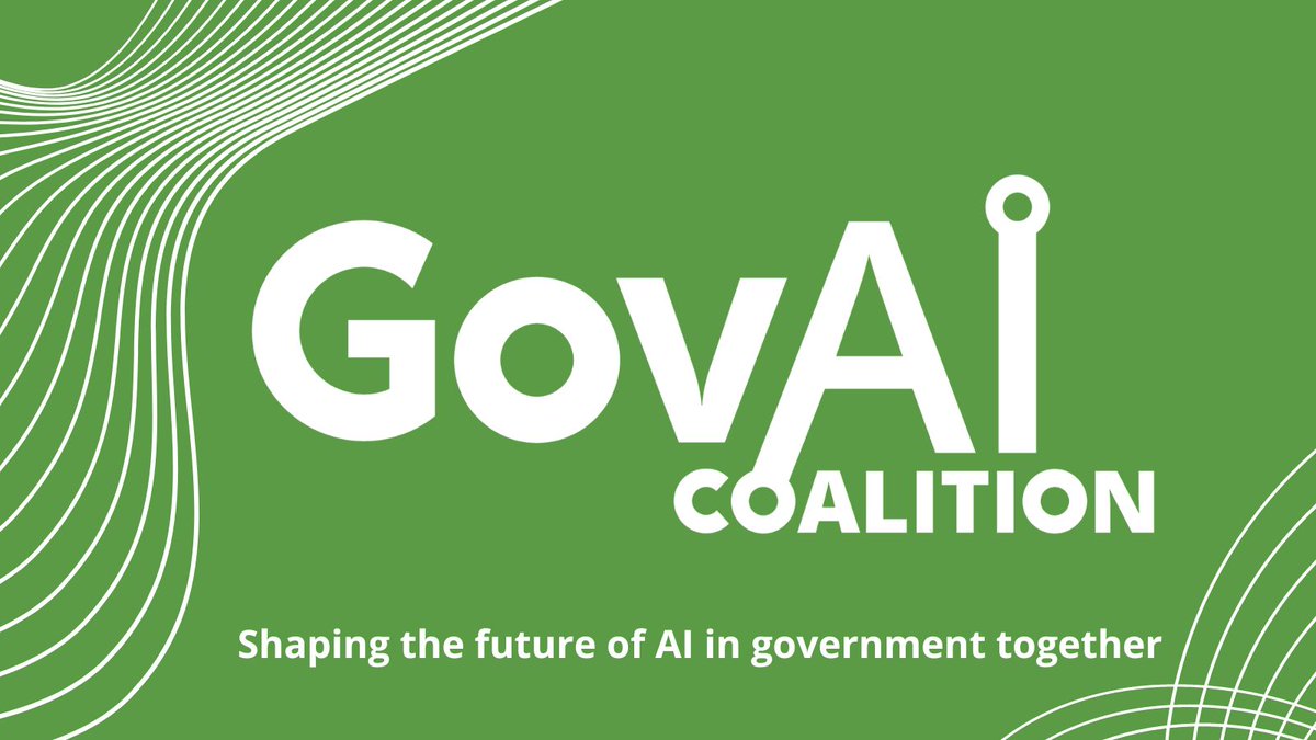 Welcome to the GovAI Coalition account! 
We are a group of 150+ government agencies across the US committed to responsible and effective AI. Join our efforts to shape the future of AI in government together! sanjoseca.gov/govai