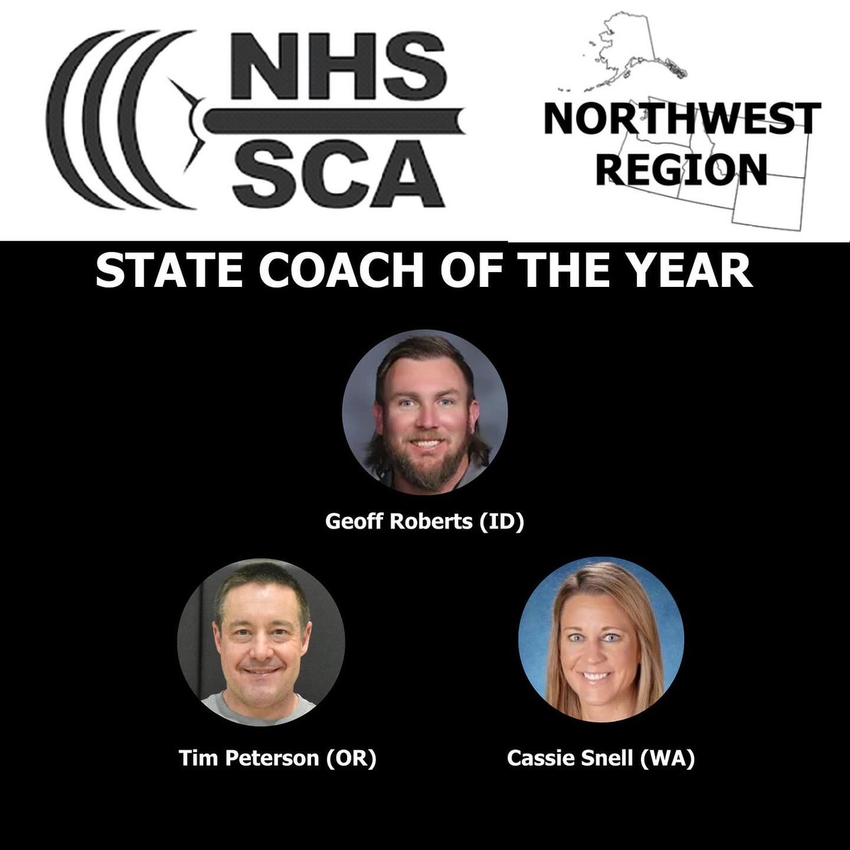 Congratulations to our 2024 State Coaches of the Year in Regions 1-5 We thank them for their dedication and passion in our profession! #Family