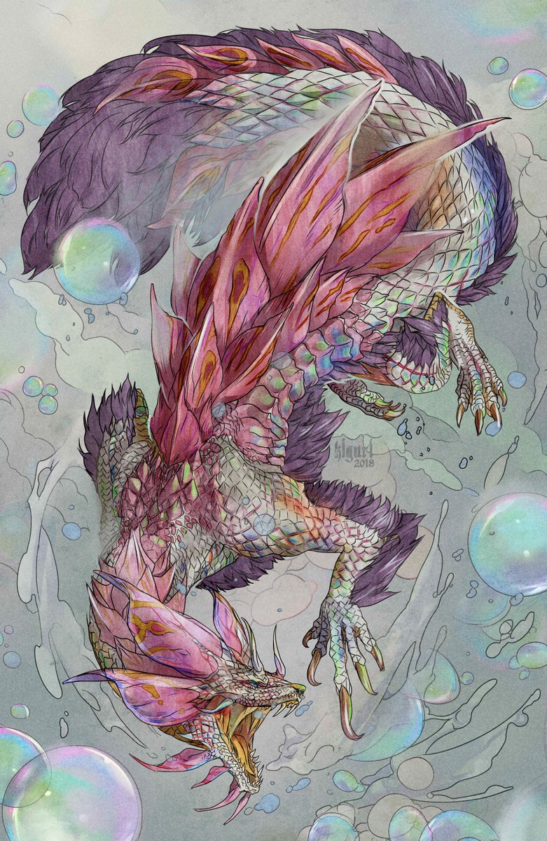 Mizusune from 2018 ~
#MonsterHunter #mizutsune