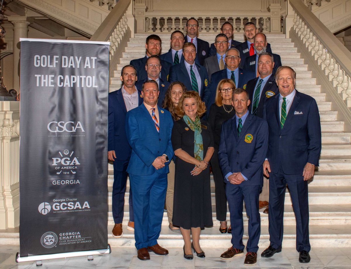 2024 Golf Day at the Capitol with the Georgia Allied Golf Council @GSGA @georgiacmaa @GeorgiaPGA @GCSAA