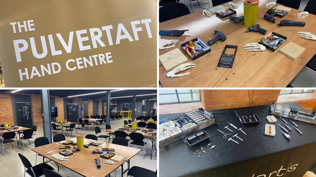 Welcome to The Pulvertaft Hand Centre…
Medartis are supporting their fantastic 2 day HAND fixation + 1 day WRIST fixation workshops.

Plastics/Ortho Trainee??  This is for you

#Pulvertafthandcentre #derby #medartis #plasticsurgery #orthopaedicsurgery #handsurgery #wristsurgery