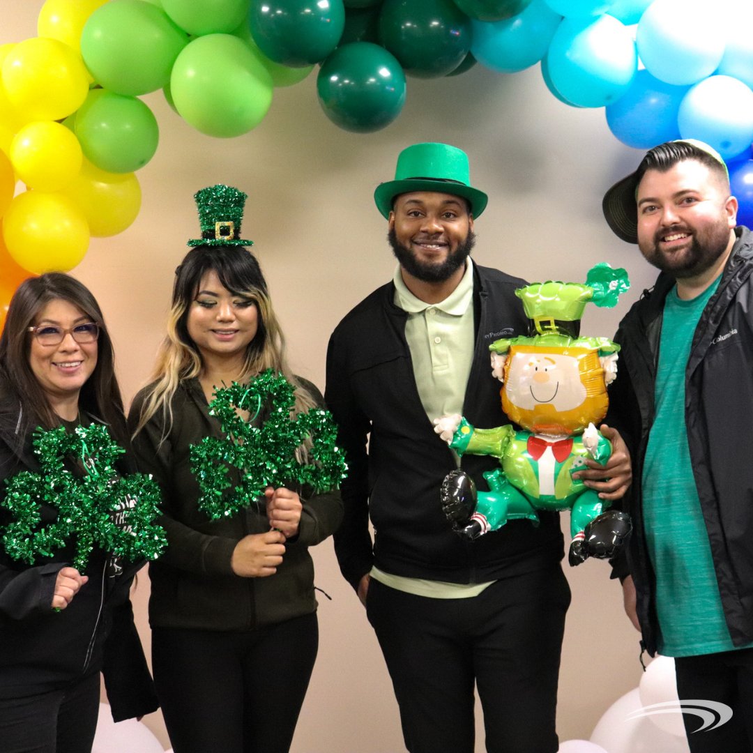 So lucky to have the best #employees here at Anypromo ☘️✨
#companyculture #brandedmerch #employeeappreciation #lucky #bestemployees