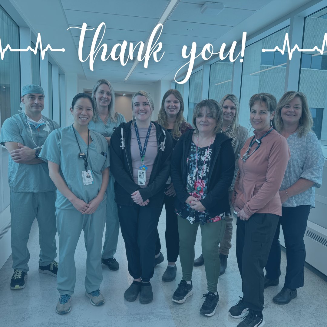 Thank you for your help in making our very first Cardiac Care Month a success! 💙 Together we shared stories of cardiac excellence, raised awareness for cardiac health across Northeastern Ontario, and fundraised in support of new cardiac diagnostic equipment at HSN.