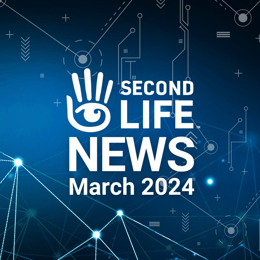 Read the March 2024 News from the Second Life Team for updates on mobile, scripting, new feedback portal (and end-of-life for JIRA), and viewer releases! Learn more ➡️ second.life/news0324 #SecondLife #SecondLifeNews #LindenLab #metaverse #DeveloperUpdates #GridUpdates