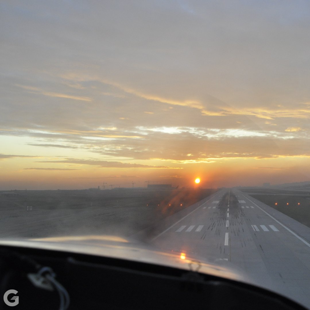 #GleimQuizTime: With respect to daylight hours, what is the earliest time a recreation pilot may take off? 
A. One hour before sunrise. 
B. At sunrise. 
C. At the beginning of morning civil twilight. 
#aviation #aviationdaily