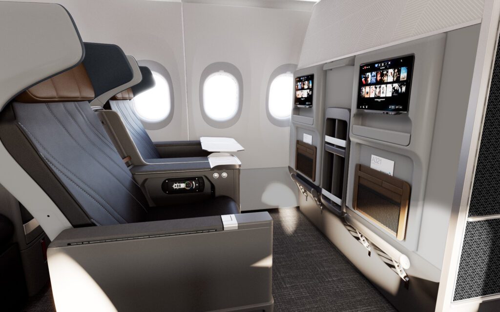 OscapeW's tweet photo. New American Airlines Business Class Seating Coming in 2024

Read the article here 👇🏻
https://t.co/GJmZhvddix

Like, Follow and Share 

#flight #flying #americanairlines #businessclass #american #seating #businessclassseating #boeing #aircraft #aircraftcabin #newseats #boeing7879 https://t.co/C6ET1W0bov