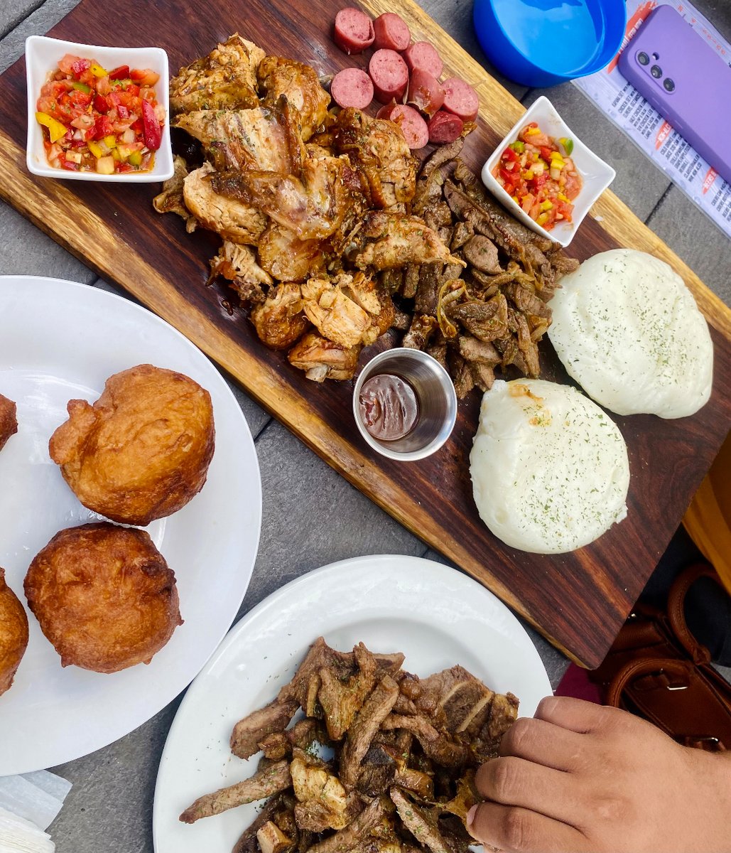 Braqseats's tweet photo. Calling all meat lovers! ๐ข
Join us at Bra Qs for a mouthwatering journey through our delicious meaty platters. Bring your friends and family for a feast like no other! ๐๐ฅ #BraQs #namibianrestaurant #namibianbbq #windhoek #sowetowindhoek #explore #meatplatters #localislekker https://t.co/cwomSaI4lv