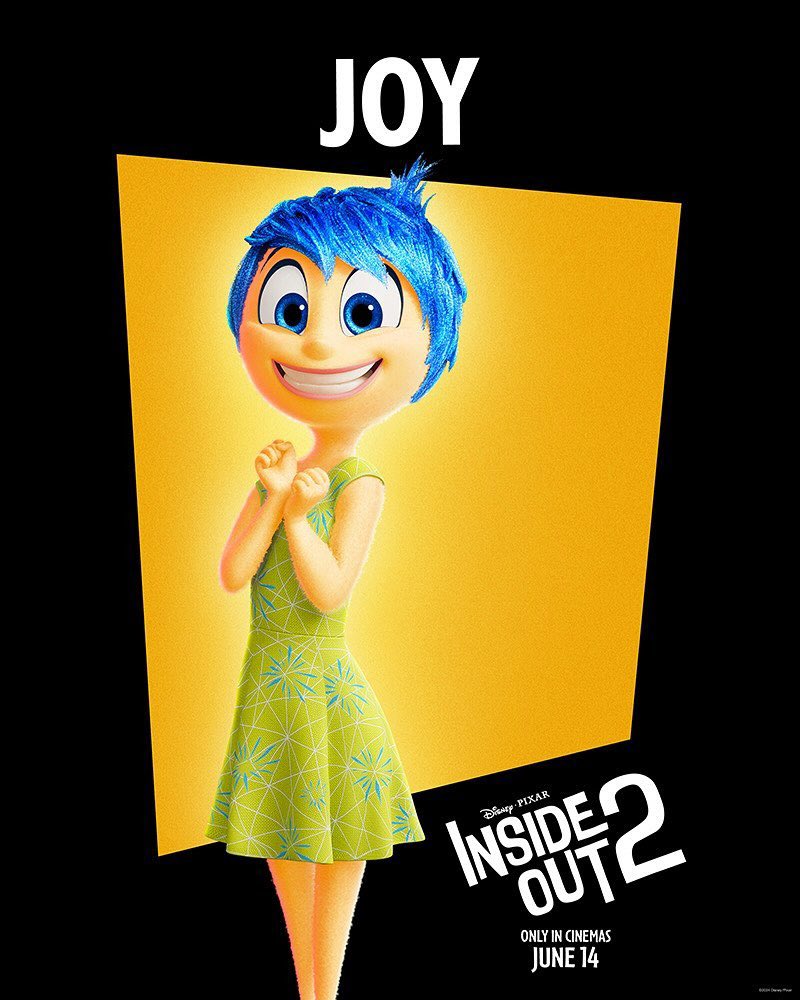 Nieuwe Inside Out 2 karakterposters