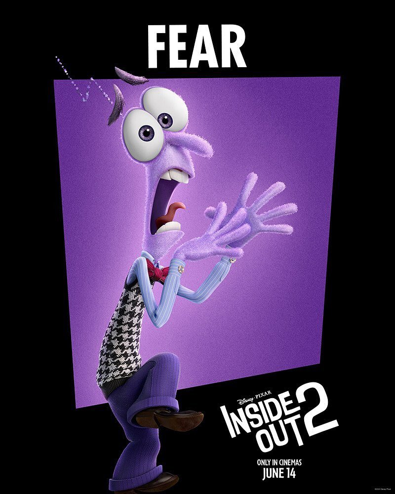 Nieuwe Inside Out 2 karakterposters
