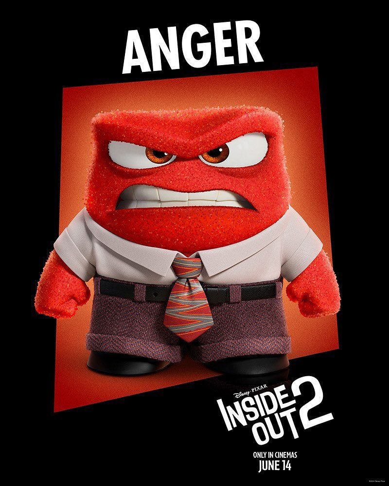 Nieuwe Inside Out 2 karakterposters