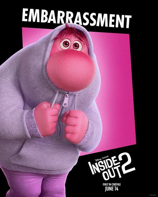 Nieuwe Inside Out 2 karakterposters