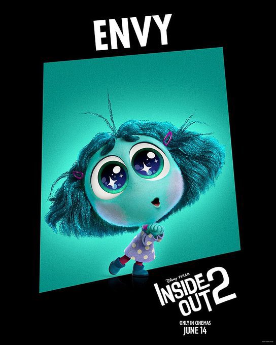 Nieuwe Inside Out 2 karakterposters