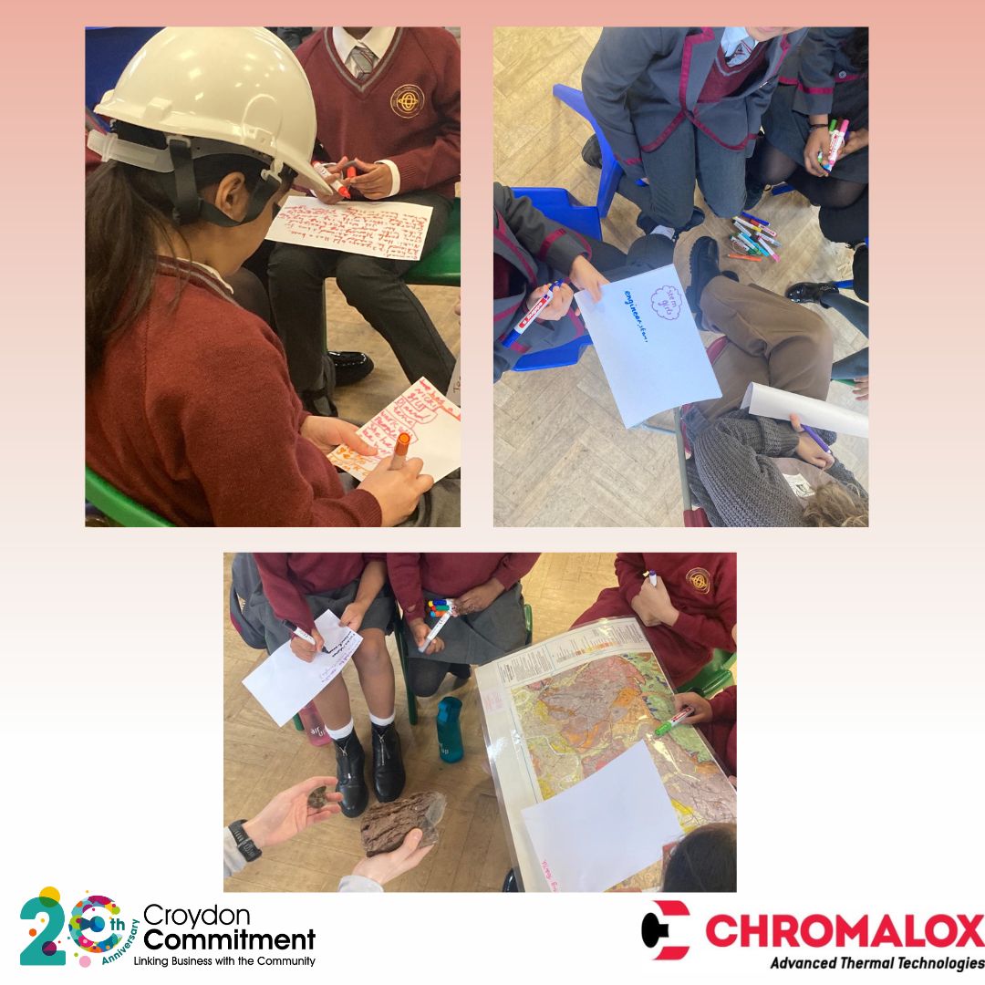 This morning, we launched our new Primary Professions programme, sponsored by Chromalox , with a ' STEM What's My Job?' workshop for Year 5 pupils at a local primary school. We are delighted with how well the session went and the children loved it! Thank you to our volunteers!!