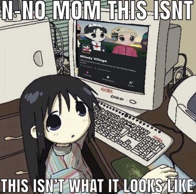 DayTradingDoge2's tweet photo. If you're going to be an online weirdo, at least do it far away from those Remilia losers. https://t.co/A6vBFF8dtK