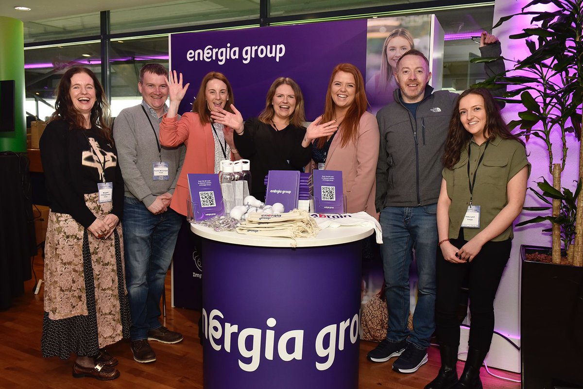 Thrilled to have @EnergiaEnergy today as a Silver Sponsor for the #WomeninSTEM24! As a leading Irish energy provider, Energia is driving the energy transition with renewables and customer-focused solutions. Learn more about them: loom.ly/35ikxCk #EnergiaGroup