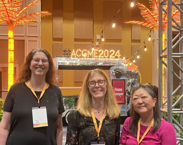 #NIHHemeOncFellowship's leadership is dedicated to continuous improvement. Last week, coordinators Elizabeth Hedstrom & Kellyn Betts attended #ACGME2024 and returned with new knowledge and great ideas! Shown here with #NIHGME DIO @joycechungpsych @CCMedEd @NCIResearchCtr @acgme