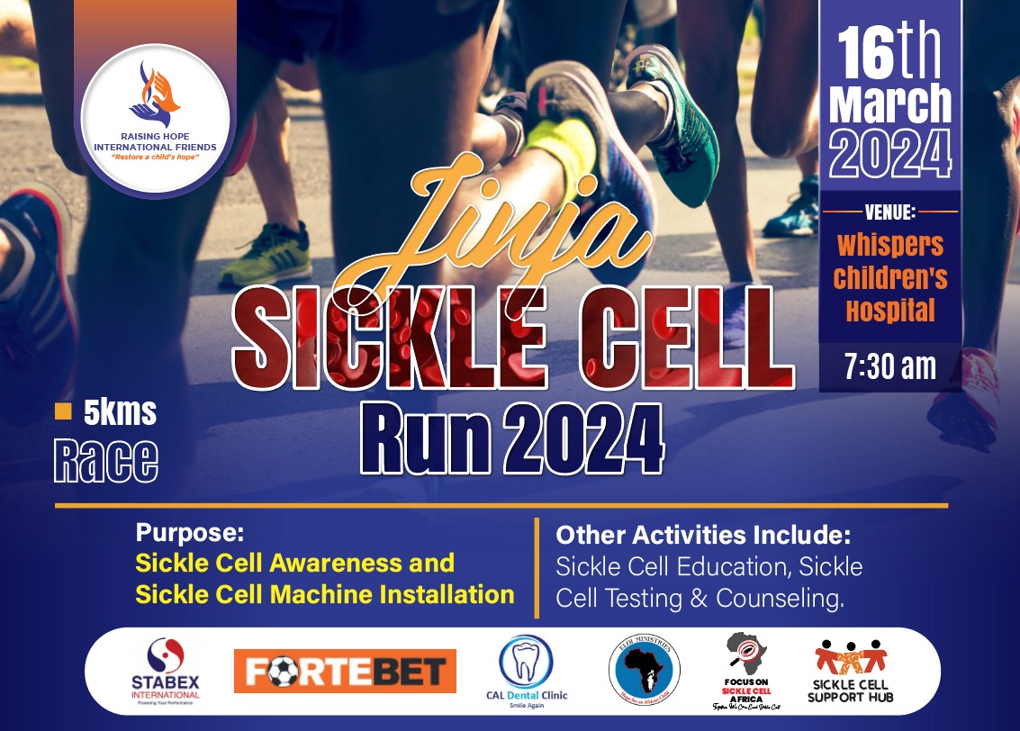 Every step you take helps raise awareness & support for those affected by SCD. Register now and be a part of the movement for change. Let's run towards a healthier & a happier tomorrow.@MinofHealthUG @HemexHealth @nicosamhealthug #SickleCellWarriors #Run4aCause #SickleCellRun24