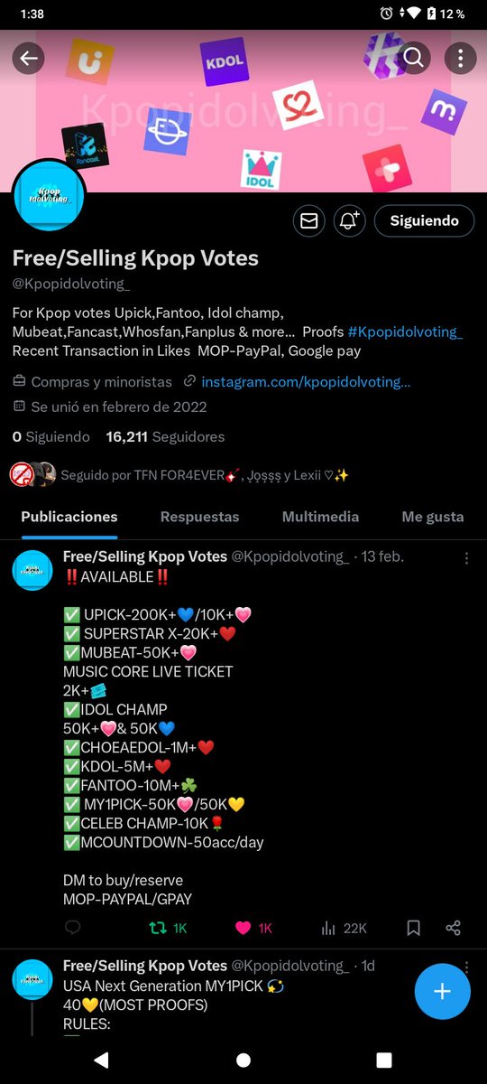 lu27041751's tweet photo. @Kpopidolvoting_ Done for #andTEAM https://t.co/aqybpa6dtY