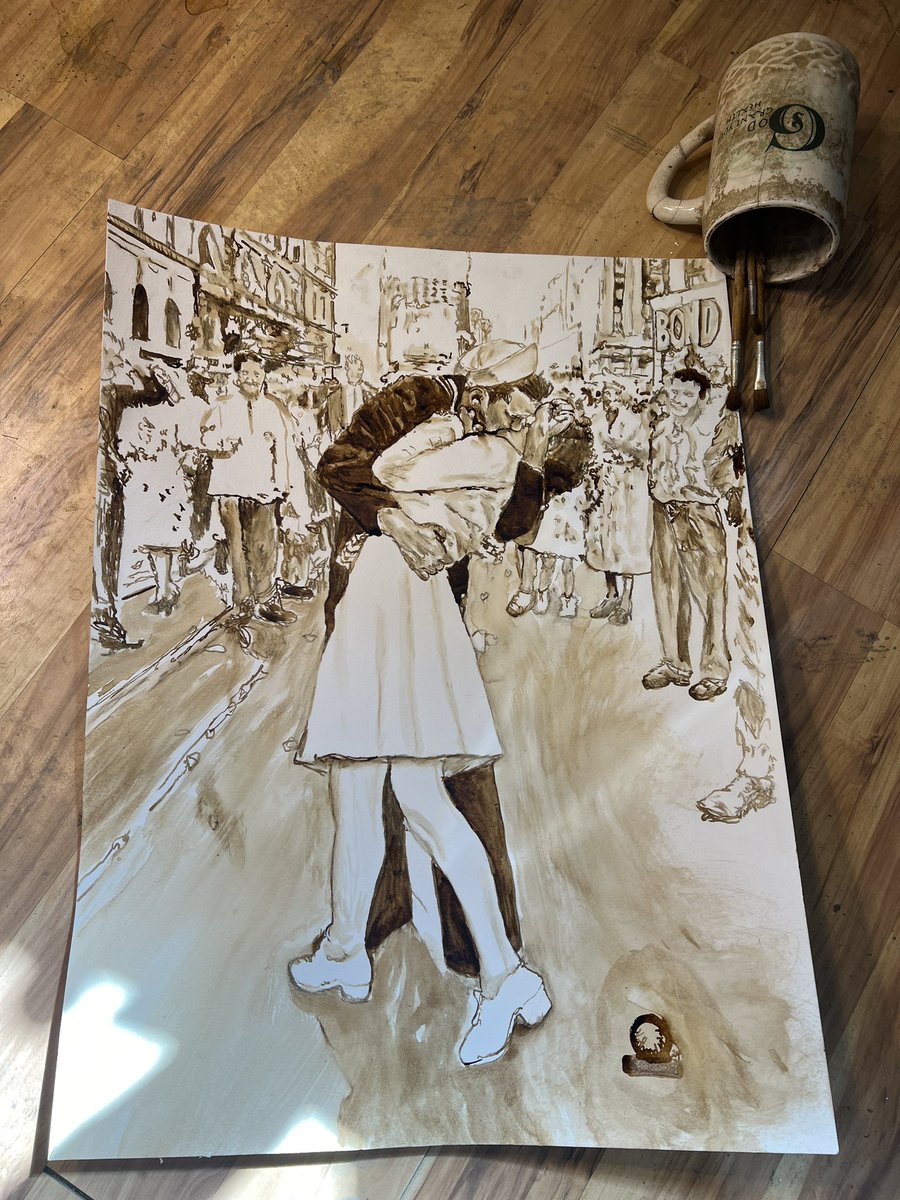 Coffee_4_Paint's tweet photo. #coffee4paint Unconditional Surrender #banthis #NCSWIC https://t.co/s7OFRbtPiZ