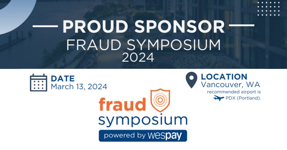 AFS is proud to be at Wespay’s 2024 Fraud Symposium today as a sponsor! Find our fraud fighting expert Aasma Bhumbla to talk about your payment fraud topics!

#WespayFraudSymposium2024 #Wespay #CheckFraud #FraudPrevention #FinancialFraud #DepositFraud #PaymentFraud