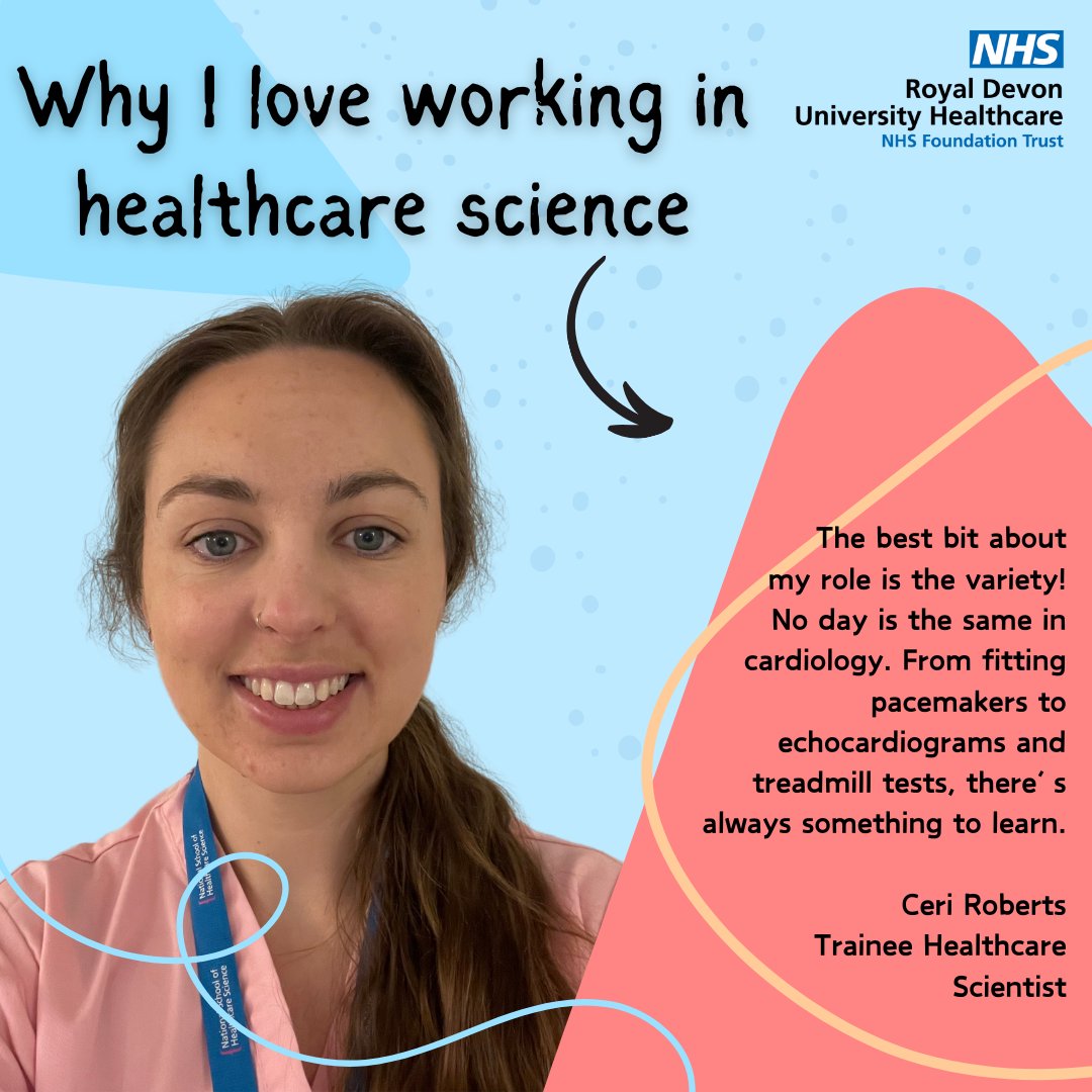 For #HealthcareScienceWeek2024 some of our healthcare scientists are sharing what is special about their work. 'There's always something new to learn,' says Ceri.  You can find out more about working in healthcare science here: ow.ly/JfFK50QR6bc