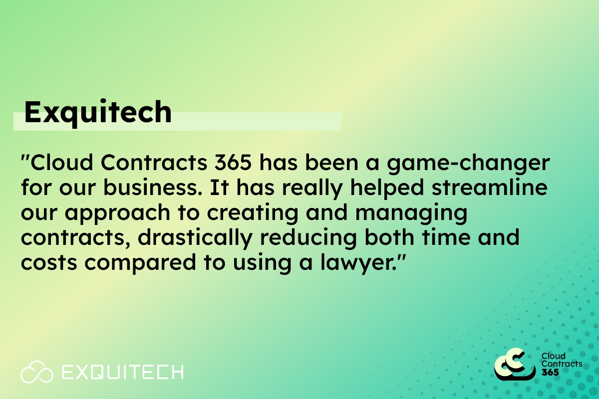 CC365_UK's tweet image. Read what some of our clients have to say about their experience using Cloud Contracts 365.

Discover more: bit.ly/3TzbH2V

#cloudcontracts365 #clientfeedback #contractreview #contractbuilder #aicontracts #feedback