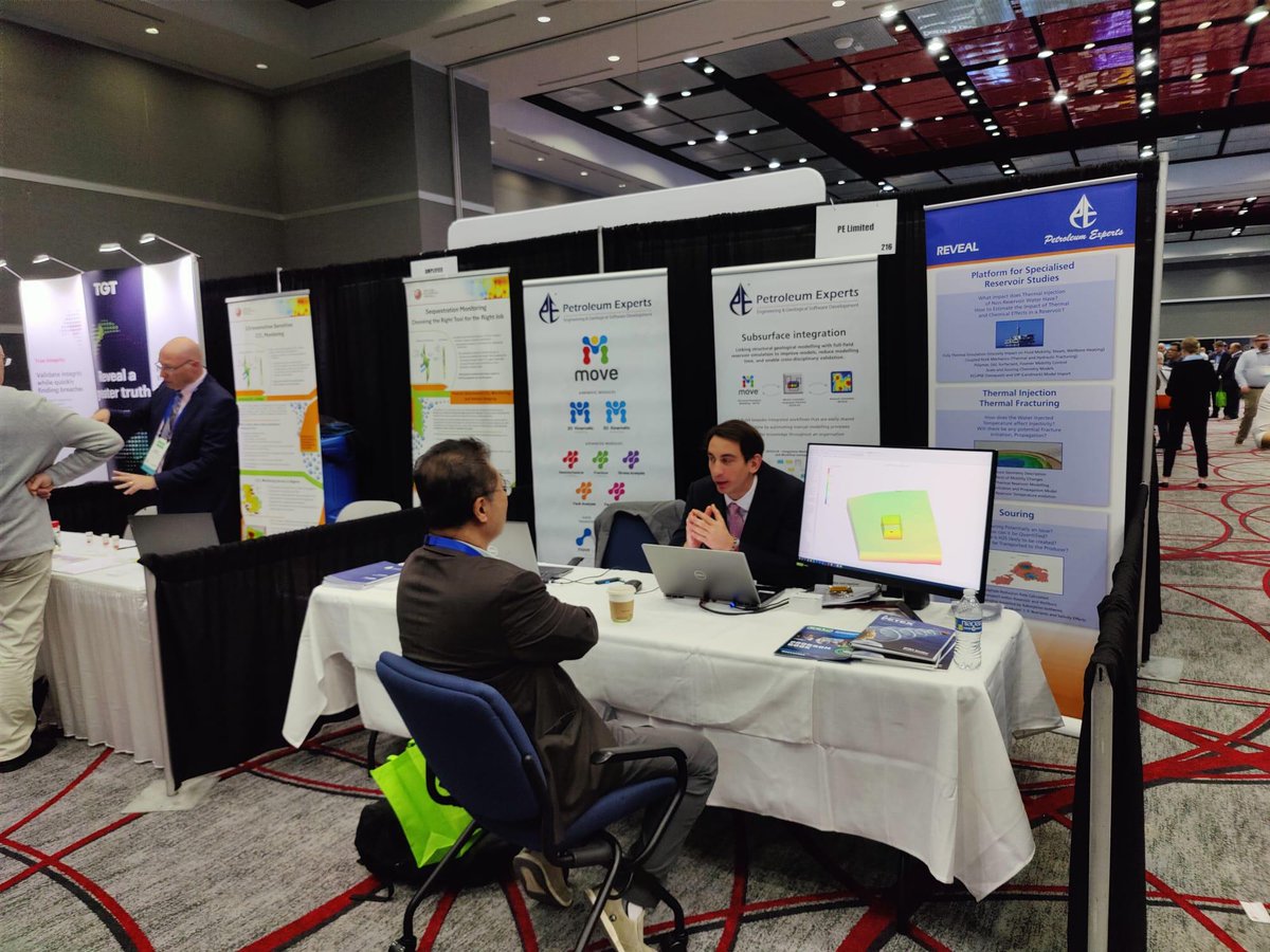 Today is the last day of CCUS 2024 in Houston. Come and see us at Booth 216 to talk about REVEAL and MOVE.
