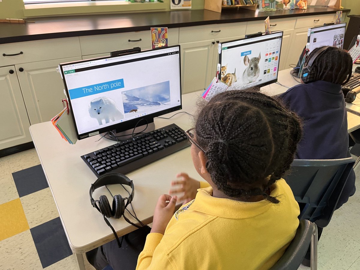 Jenn Bialek (@missbialek) on Twitter photo We love using <a href="/sway/">Office Sway</a> with second graders! 😍
We use the first day as an opportunity to explore the program with minimal instruction. This allows them to build their digital literacy, get creative, and problem solve! <a href="/MIEE_Flopsie/">Flopsie Llama</a> #MIEExpert <a href="/CSAppliedTech/">CSAT</a> We love using <a href="/sway/">Office Sway</a> with second graders! 😍
We use the first day as an opportunity to explore the program with minimal instruction. This allows them to build their digital literacy, get creative, and problem solve! <a href="/MIEE_Flopsie/">Flopsie Llama</a> #MIEExpert <a href="/CSAppliedTech/">CSAT</a>