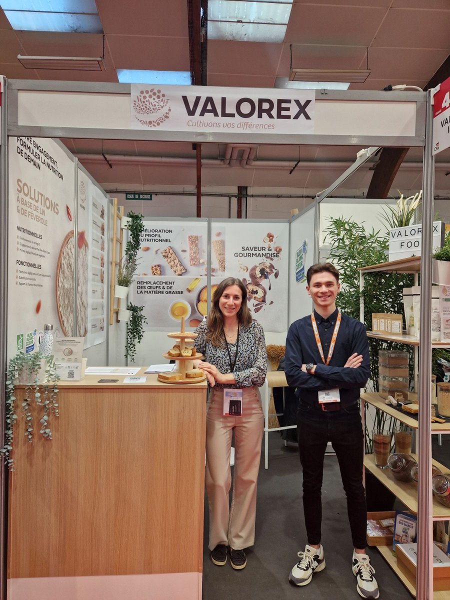 THDGrainoble's tweet image. Quoi de neuf au ⁦@CFIAexpo⁩ #2024?Une belle brioche gourmande et savoureuse et de plus sans œuf 🥚ni matière grasse 🧈c’est possible au stand ⁦@Valorex_⁩ ⁦@BleuBlancCoeur⁩ Amélioration du profil nutritionnel avec💙🤍❤️#LinSem ⁦@Parlonsagro⁩ #AgroDiverSanté