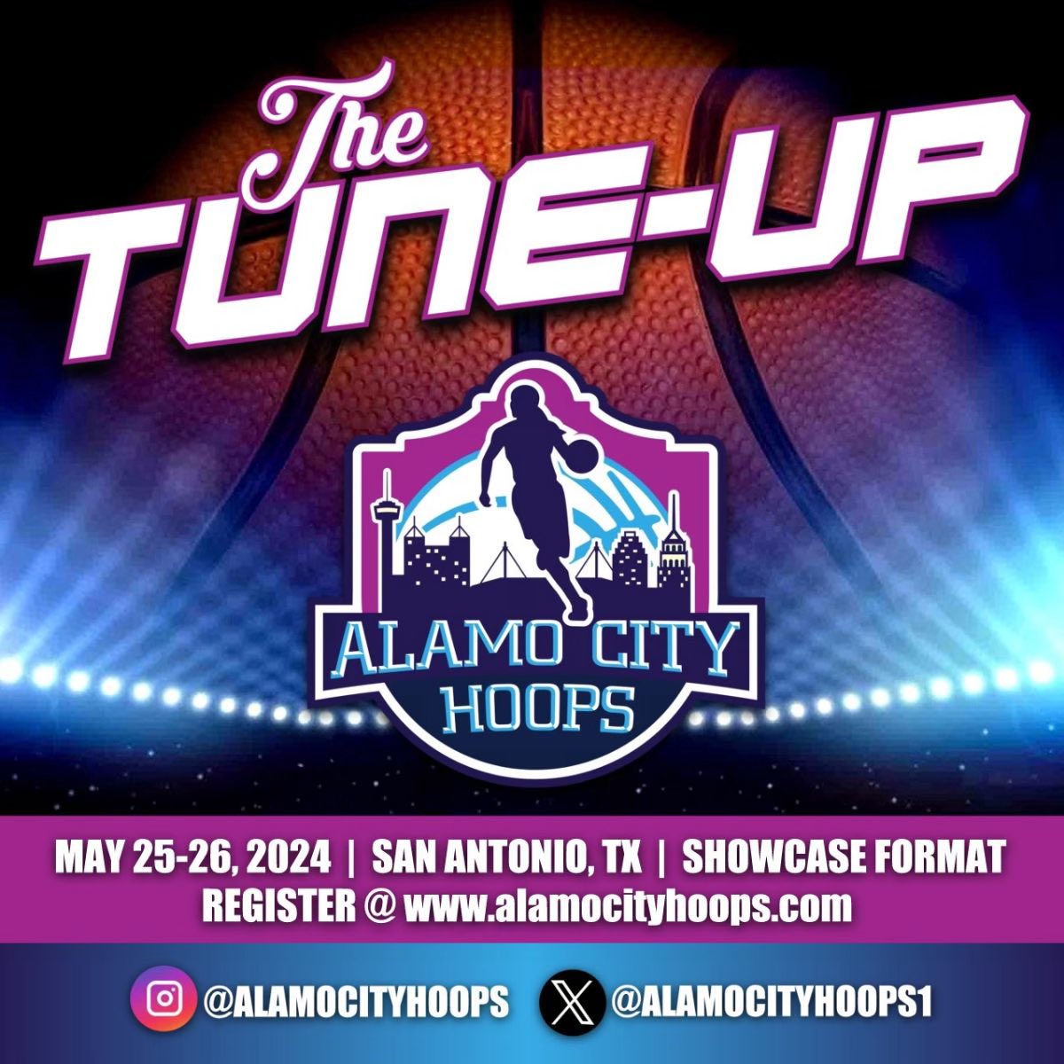Don’t miss this event! Register ASAP! 
🗓️ May 25-26
📍 San Antonio, TX
💻 alamocityhoops.com 
#txhsgbb #ACHGBB @ACH_GBB