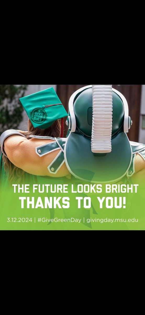 PromoTownKev's tweet photo. @AZSPARTANS did amazing in raising over $50k for -#GiveGreenDay … number one MSU alumni club in the country for 5 of 6 years.  Awesome stuff from our AZ alums!! Three students from AZ now attend MSU utilizing our scholarship.  It helps!  Go Green!! 🏆🥇 #expandtheMSUbrand https://t.co/X7mCv14lc7