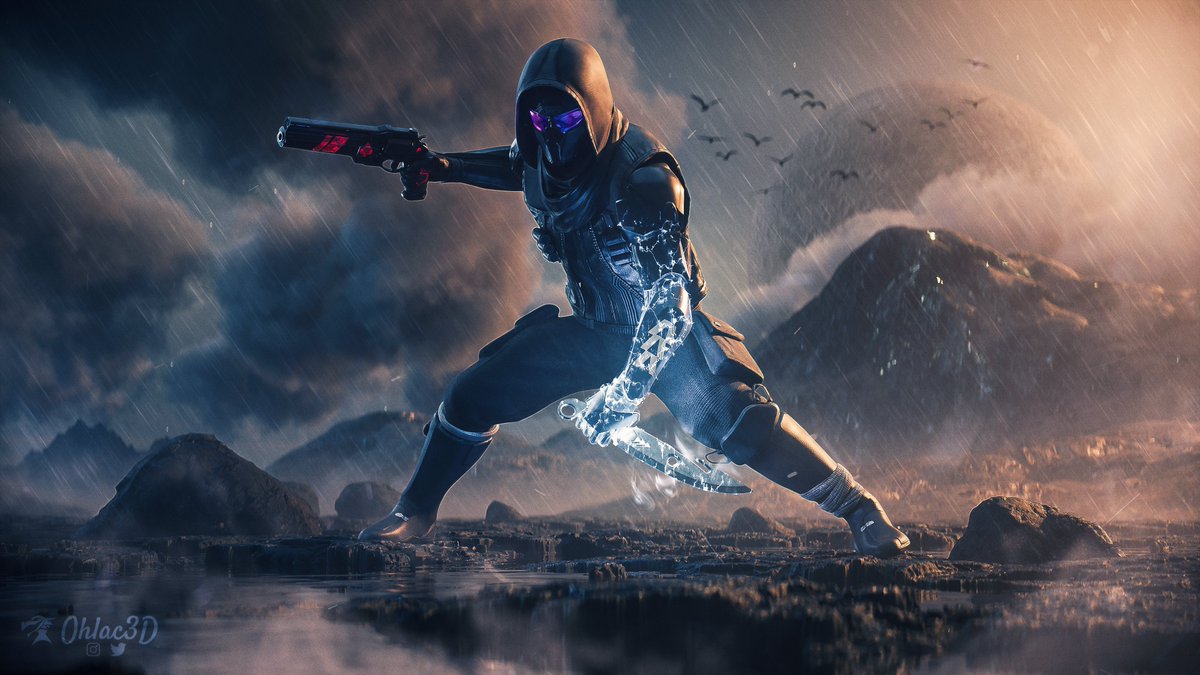 Ohlac3D's tweet photo. I'm so very late but, as promised, here's a render giveaway for hitting 10k followers! To enter just retweet and follow! I'll be picking a winner in 3 days from the time this tweet goes up. #Destiny2Art https://t.co/3srfSdZO90